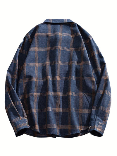 UrbanLoom™ Casual Plaid Shirt