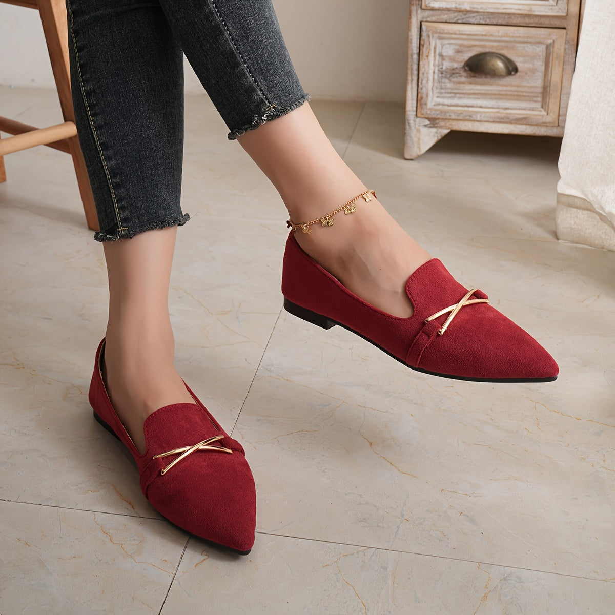 GleamStep™ Metal Accent Flats