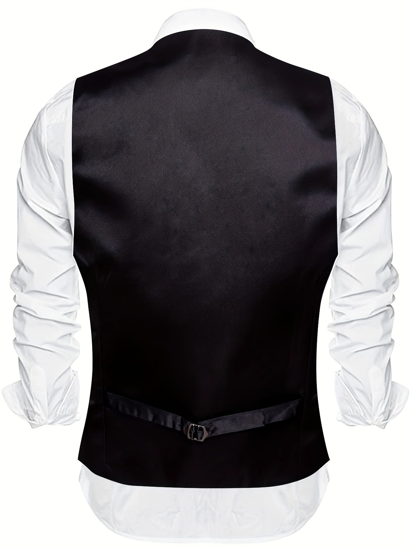 RegalGold™ Plus-Size Jacquard Vest & Tie 5-Piece Set