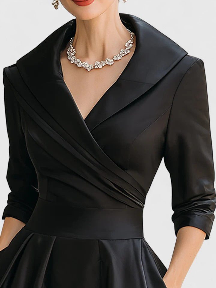 Bellamyra™ Elegant Midi Dress