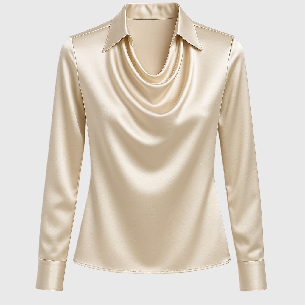 Brooklyn™ | Elegant Satin Blouse