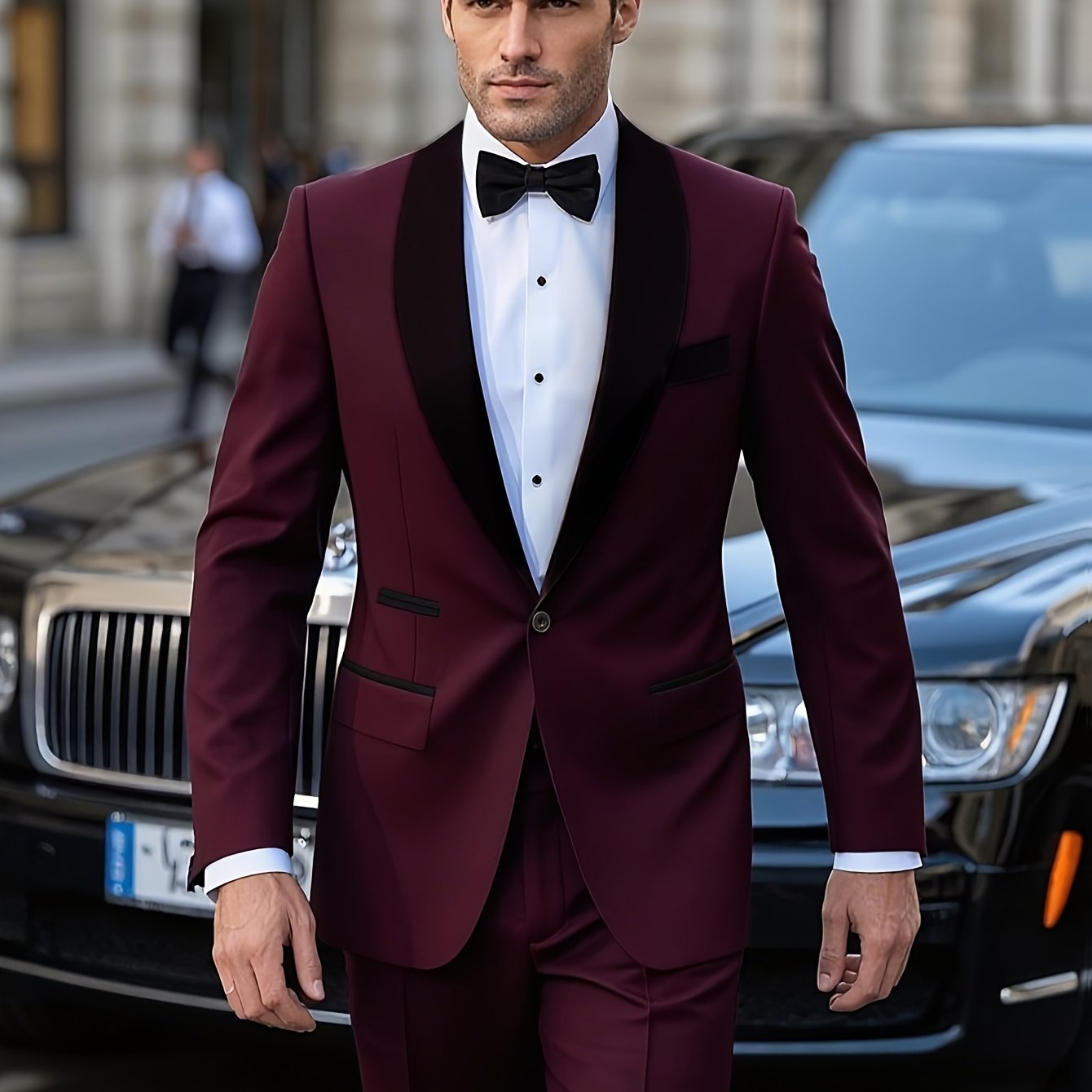 Vercello™ | Men’s 2-Piece Formal Suit Set