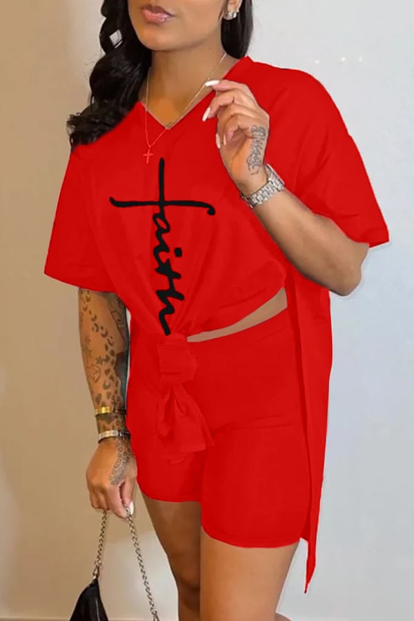 PrintLuxe™ | Women’s Two-Piece Skirt & Pants Set