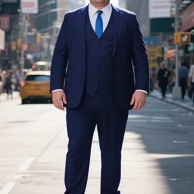 PowerElegance™ 3-Piece Plus-Size Suit Set