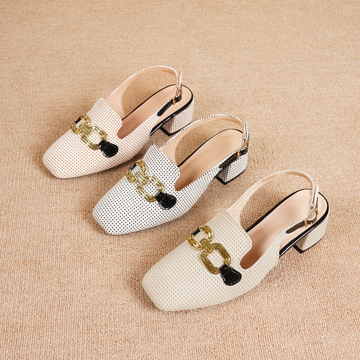 BelleChic™ French-Inspired Mary Jane Mid-Heels