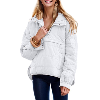 CozyCloud™ Women’s Oversized Puffer Hoodie