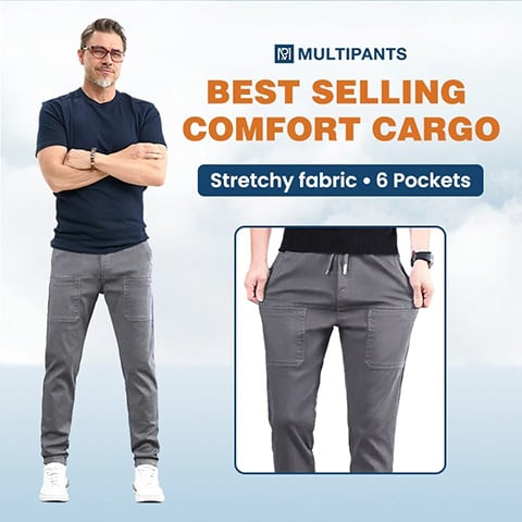 FlexForge™ | High-Stretch Multi-Pocket Cargo Pants