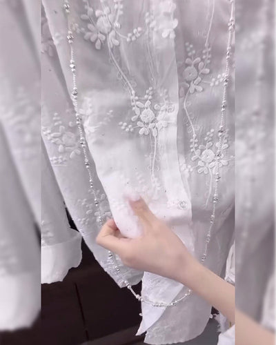 Aureva™ | Embroidered Relax Fit Shirt