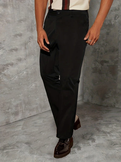 ClassicEase™ Plus-Size Men’s Suit Trousers