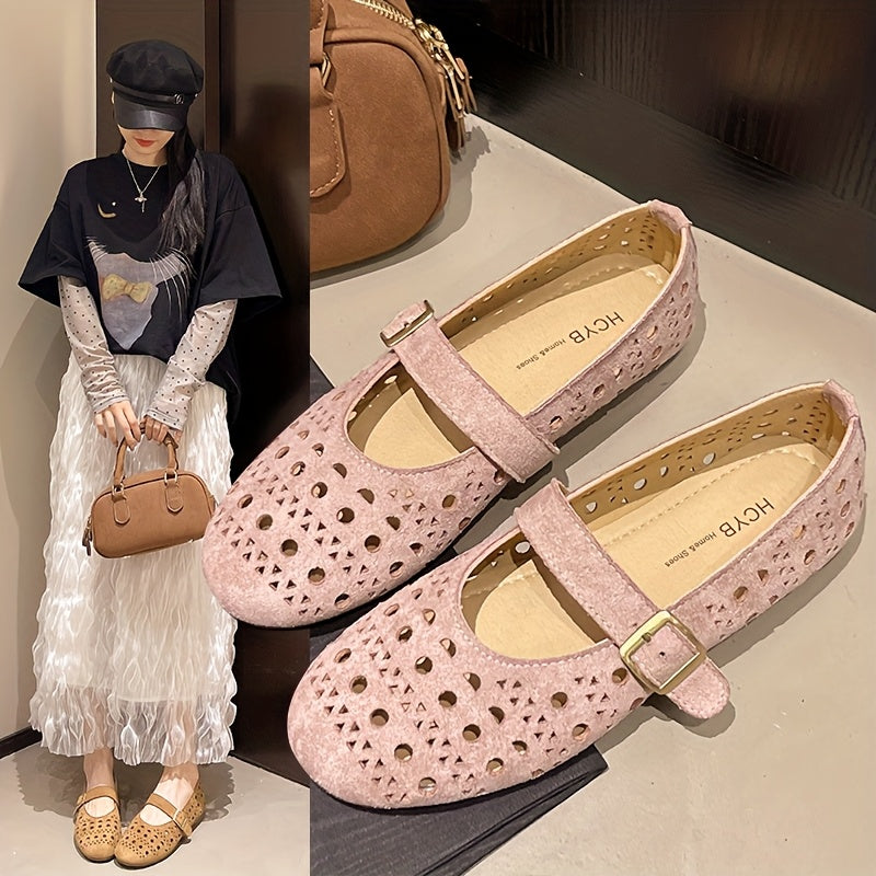 EleganStep™ Summer Mary Jane Flats