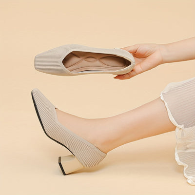 Marie™ – Comfortable Block Heel Pumps for All-Day Pain-Free Support