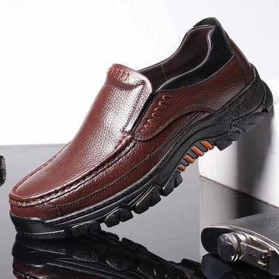 HeritageStride™ Leather Slip-On Dress Shoes