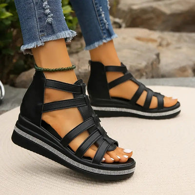 EMMA - Elegant Wedge Sandals