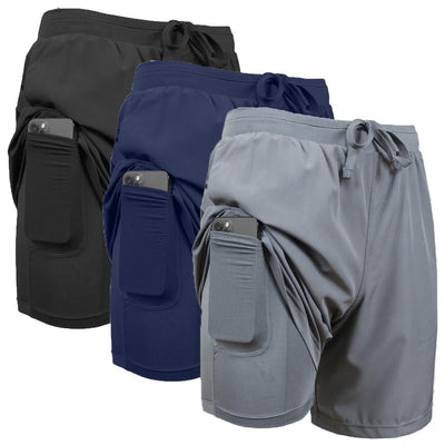 AthletiCore™ Quick-Dry Shorts with Liner