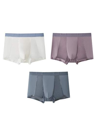 AeroCool™ | 3-Pack Men’s Antibacterial Cooling Air Trunks