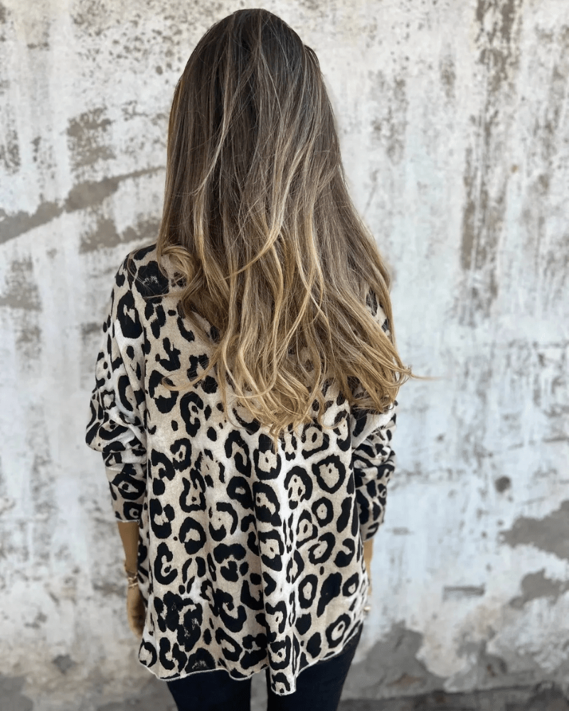 Elvéra™ Casual Leopard Print Top