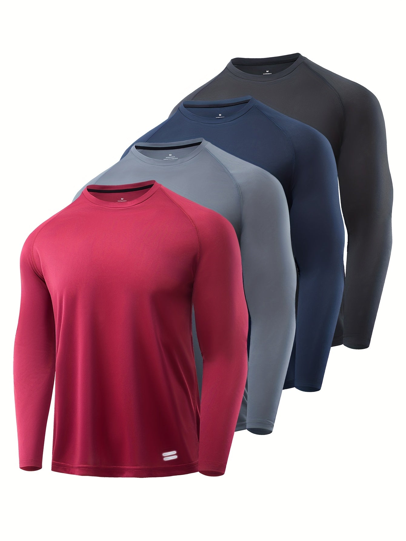 FlexDry™ 4-Pack Men’s Athletic Shirts