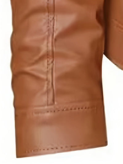 RetroEdge™ Men’s Stand Collar Bomber Jacket