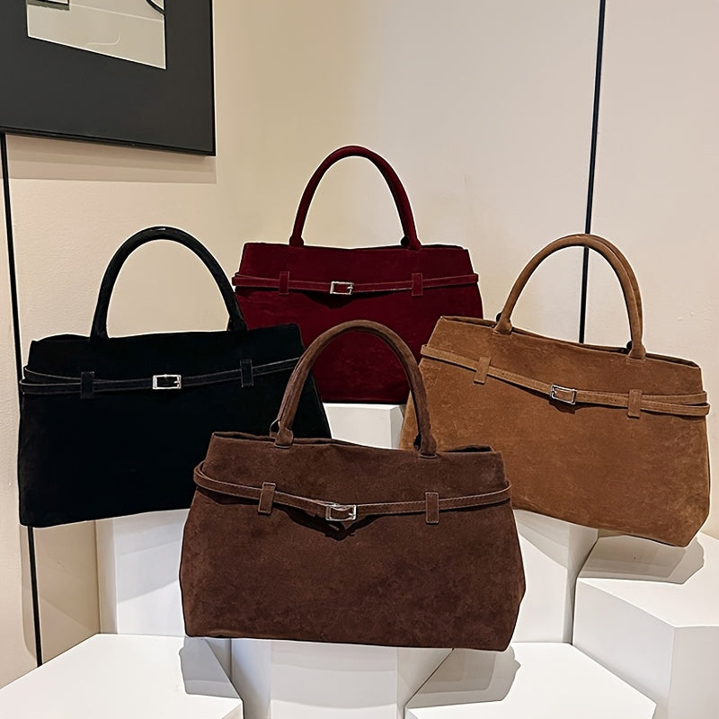 Nolla - Vintage Suede Handbag