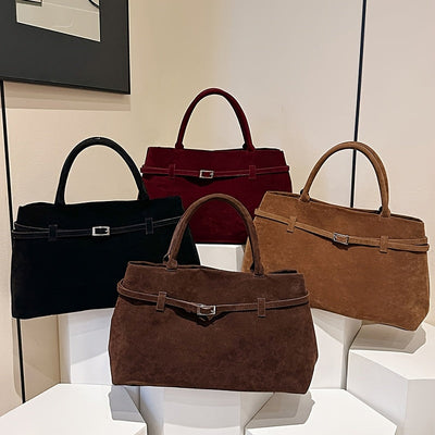 Nolla - Vintage Suede Handbag