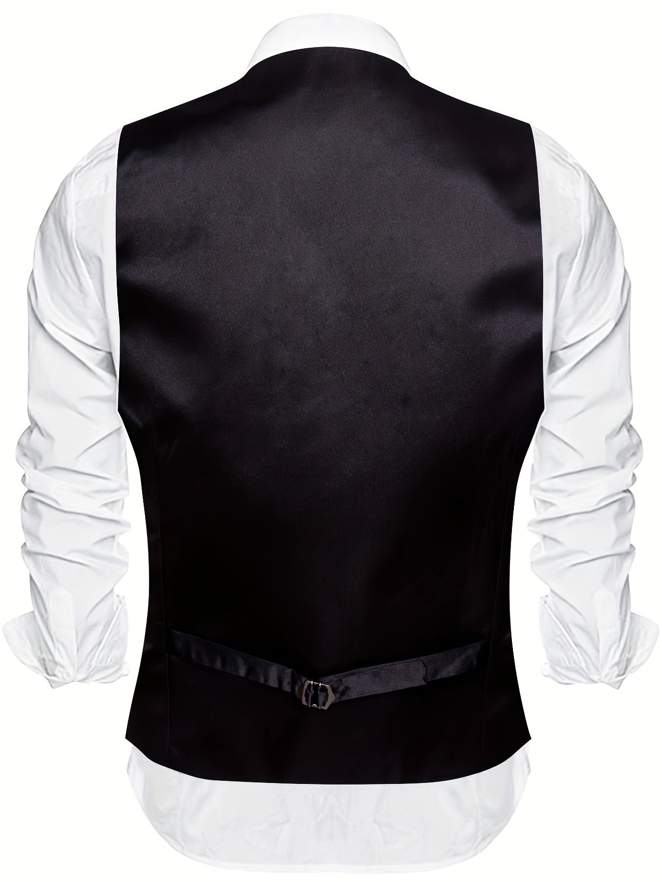 RegalGold™ Plus-Size Jacquard Vest & Tie 5-Piece Set