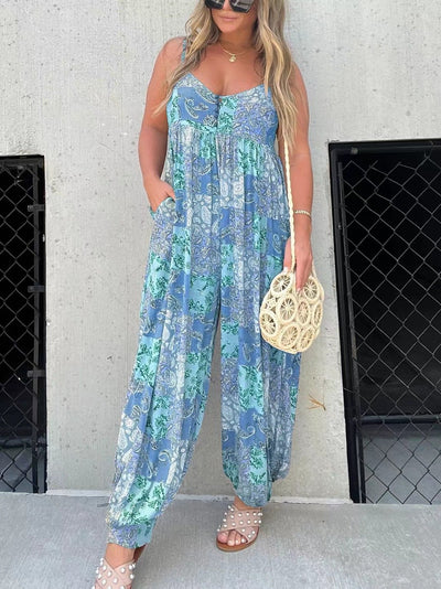 FreeFlow™ Boho Balloon Jumpsuit