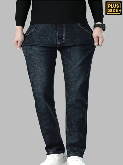 FlexEase™ Plus-Size Straight-Leg Pants