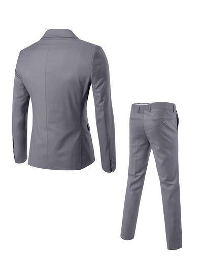 EliteGent™ 2-Piece Men's Suit Set