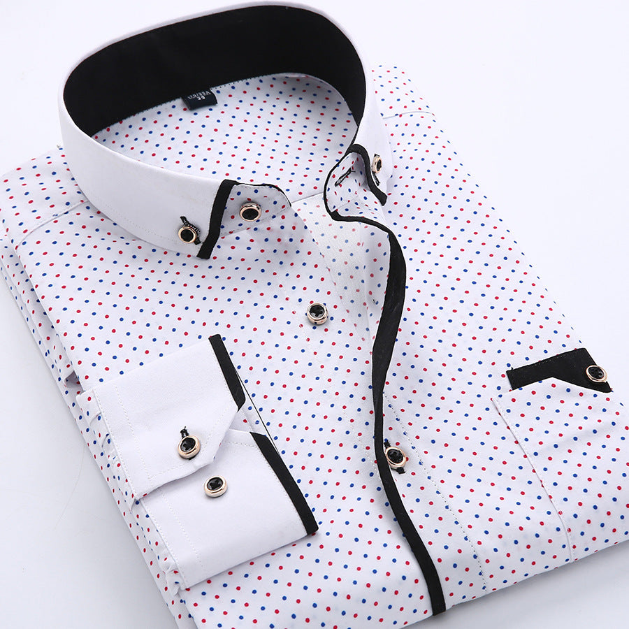 Rossi Roma™ | Modern Men's Dress Shirt