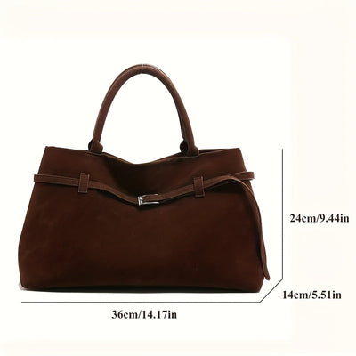 Nolla - Vintage Suede Handbag