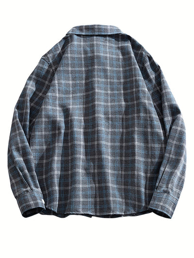 UrbanLoom™ Casual Plaid Shirt