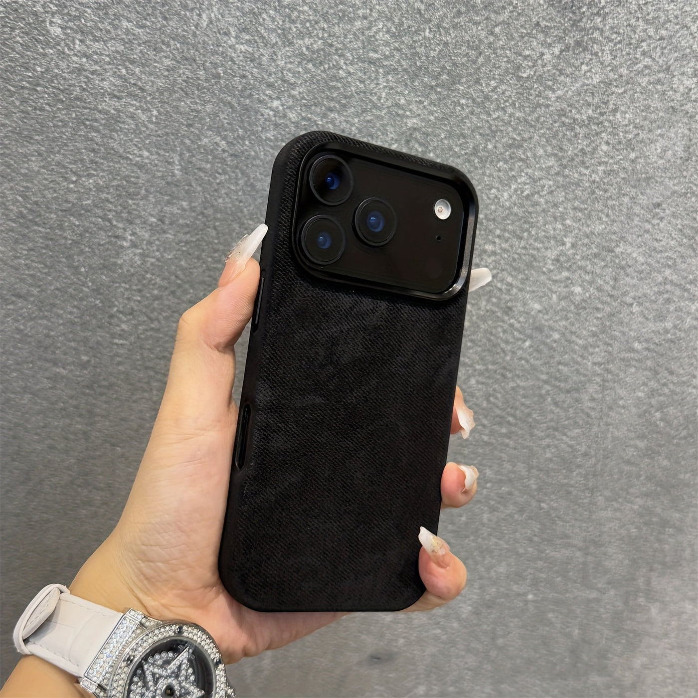 VelourGuard™ Magnetic Flannel Case