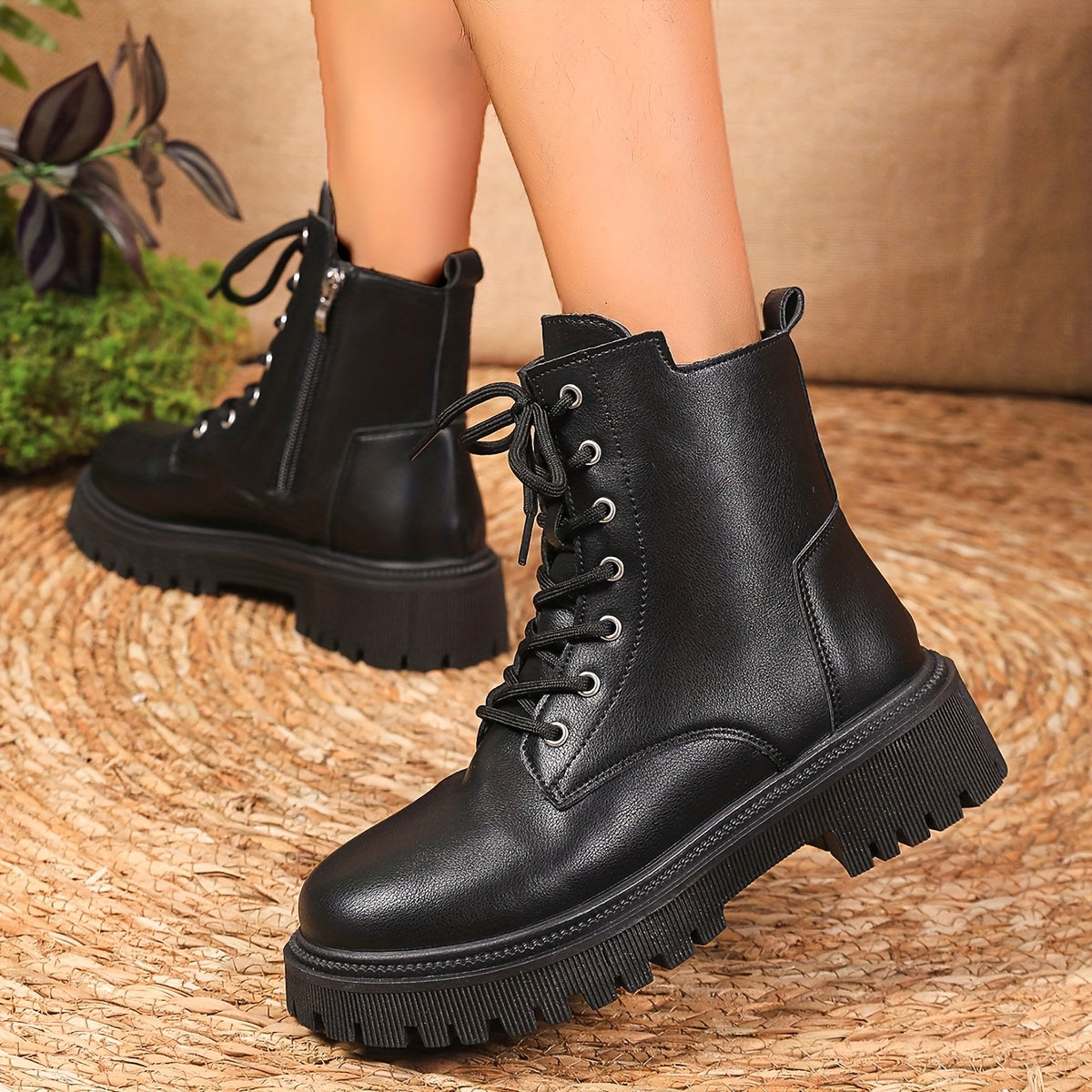 Zeyora™ Platform Short Boots