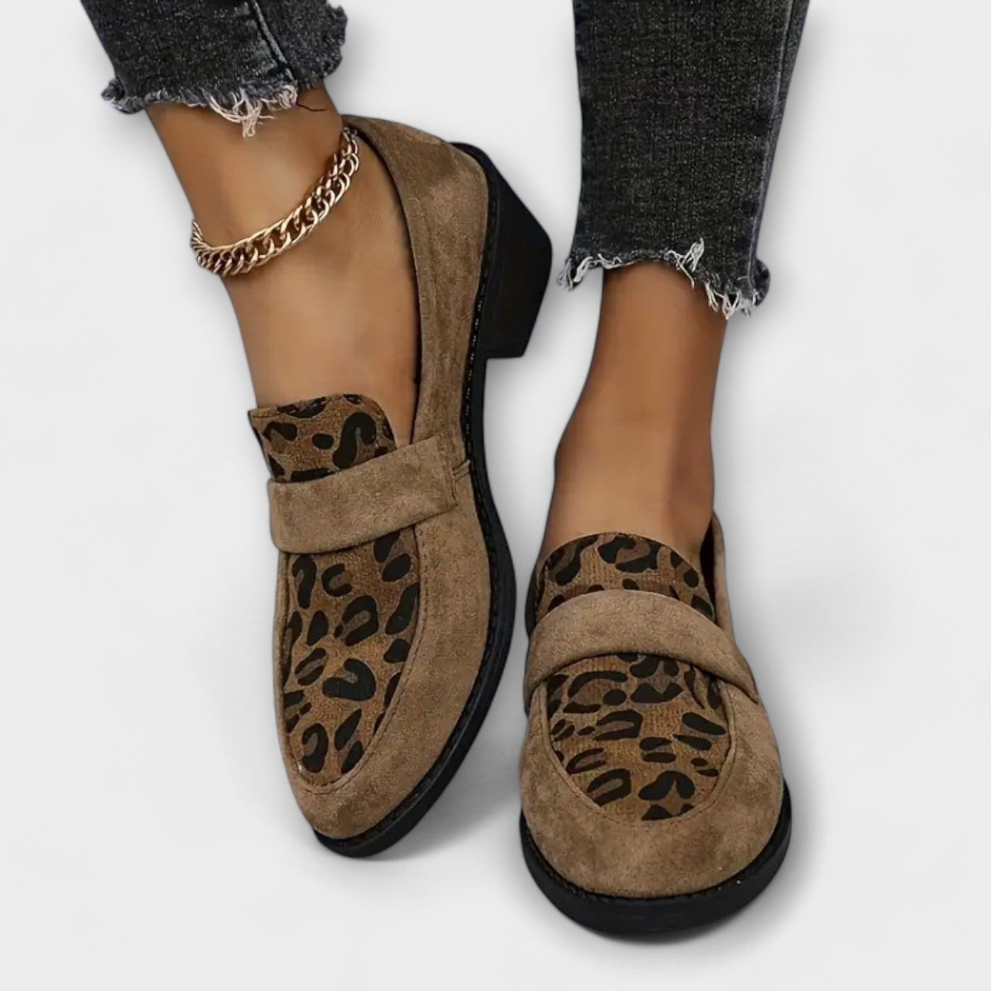 Karla | Elegant Leopard-Print Women’s Shoes