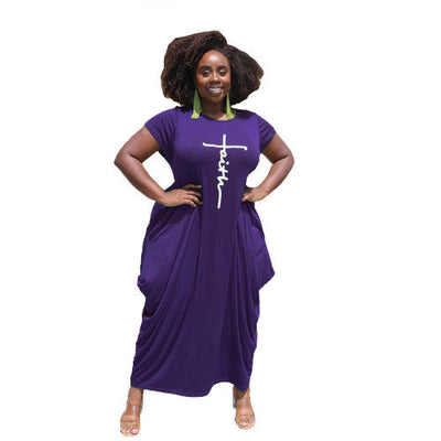 GraceLoom™ – Elegant Faith Dress