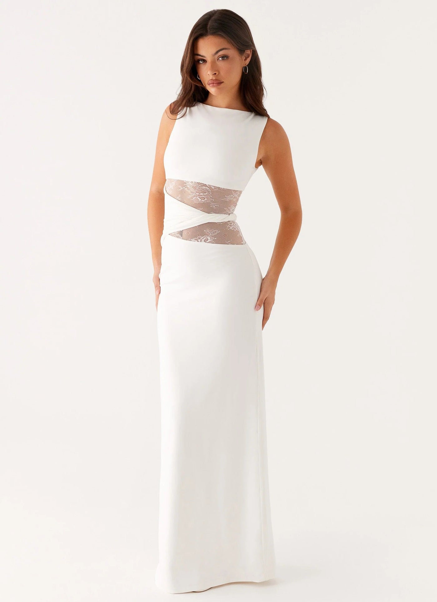 Leni™ | Figure-Flattering Maxi Dress with Cutouts