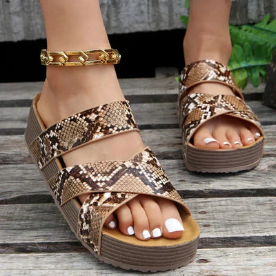 Althea - Non-slip Platform Sole Orthopedic Sandals