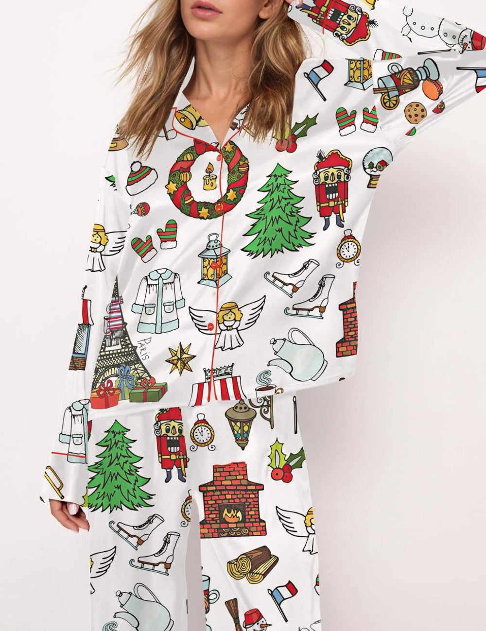 MerrySilk™ Christmas Pajama Set