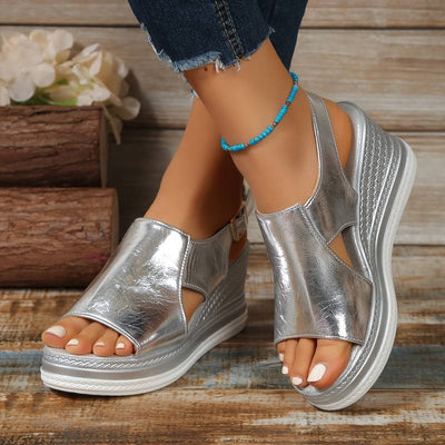 Emberly - Wedge Platform Orthopedic Sandals