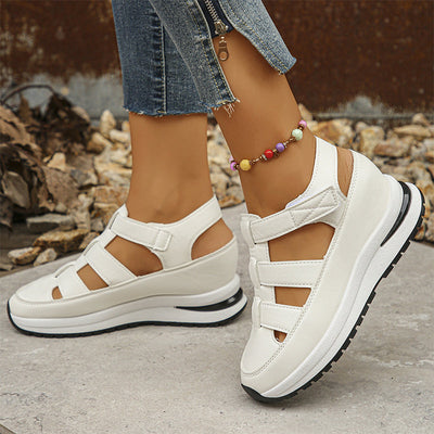 Larkin - Closed Toe Platform Orthopedic Sandals