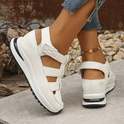 Larkin - Closed Toe Platform Orthopedic Sandals
