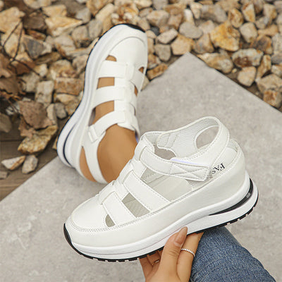 Larkin - Closed Toe Platform Orthopedic Sandals