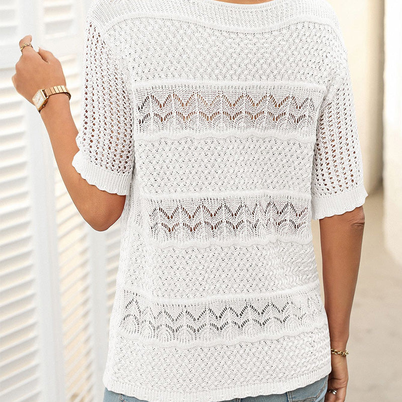 AeroLace™ Crochet Breeze Sweater