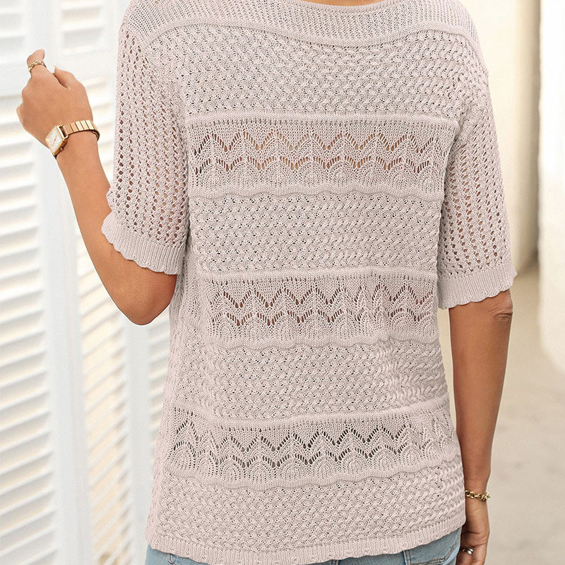AeroLace™ Crochet Breeze Sweater