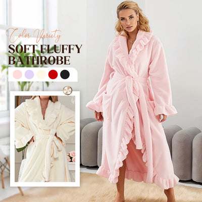 FluffEase™ Women’s Soft Bathrobe