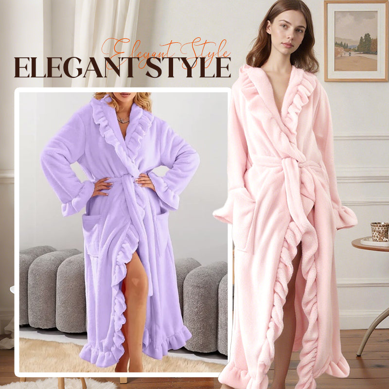 FluffEase™ Women’s Soft Bathrobe