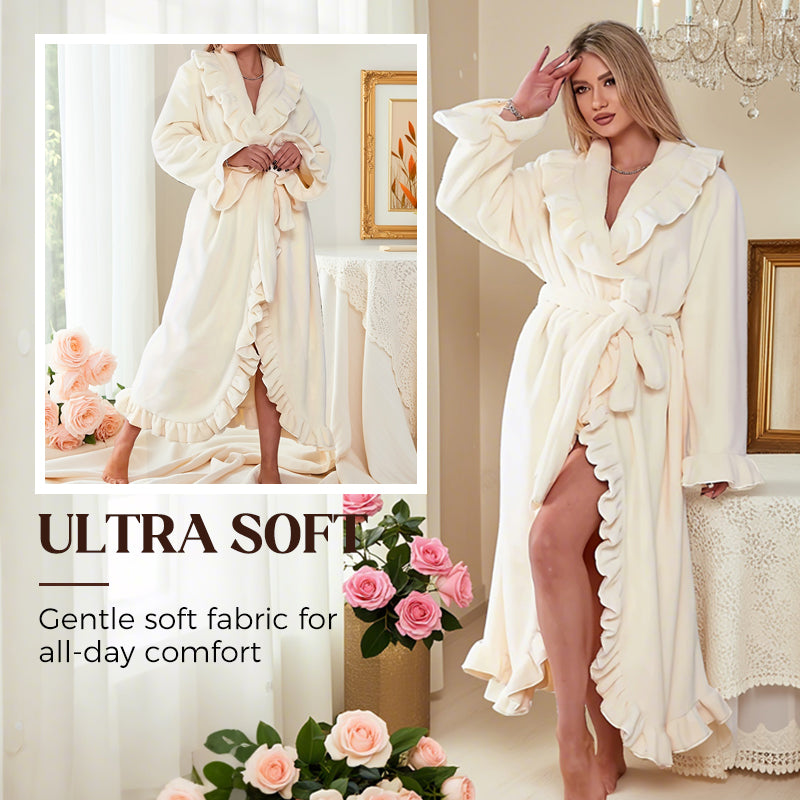 FluffEase™ Women’s Soft Bathrobe