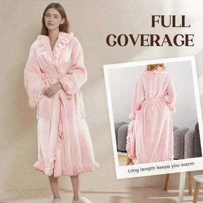 FluffEase™ Women’s Soft Bathrobe