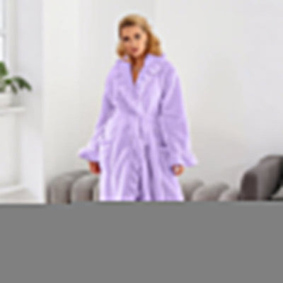 FluffEase™ Women’s Soft Bathrobe