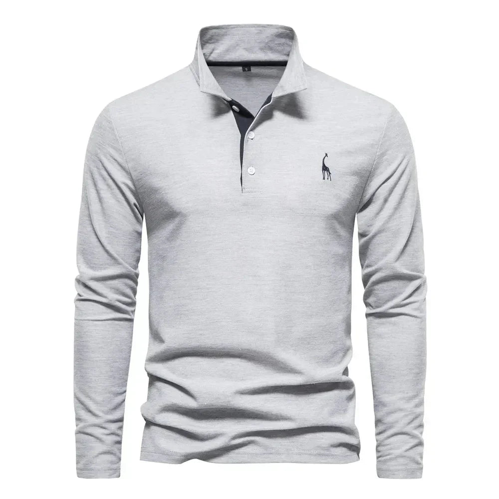 Gunvor™ | Men’s Long-Sleeve Polo Shirt